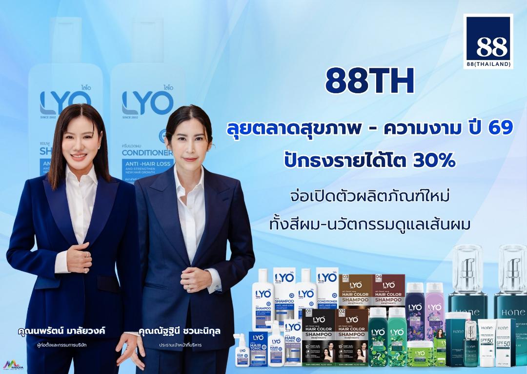 88TH  จ่อเปิดตัวผลิตภัณฑ์ใหม่ เจาะตลาดต่างประเทศ
